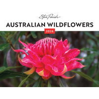 2026 Calendar Steve Parish Australian Wildflowers Horizontal Wall, BrownTrout A05517