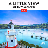 2026 Calendar A Little View of New Zealand Mini Wall, BrownTrout A05630
