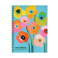 2025-2026 18-Month Planner Anna Blatman Monthly/Weekly, BrownTrout A06286