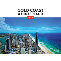 2026 Calendar Gold Coast & Hinterland Horizontal Wall, BrownTrout A06323