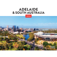 2026 Calendar Adelaide & South Australia Horizontal Wall, BrownTrout A06330
