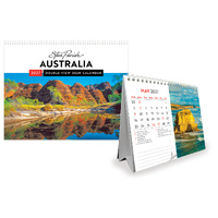 2027 Calendar Steve Parish Australia Double-View Desk Easel, Browntrout A06552