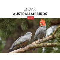 2027 Calendar Steve Parish Australian Birds Horizontal Wall, Browntrout A06651