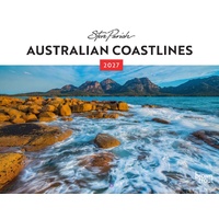 2027 Calendar Steve Parish Australian Coastlines Horizontal Wall, Browntrout A06668