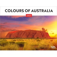 2027 Calendar Colours of Australia Horizontal Wall, Browntrout A06712