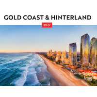 2027 Calendar Gold Coast & Hinterland Horizontal Wall, Browntrout A06729