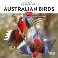 2027 Calendar Steve Parish Australian Birds Mini Wall, Browntrout A06842