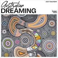 2027 Calendar Australian Dreaming Square Wall, Browntrout A07078