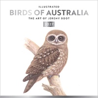 2027 Calendar Illustrated Birds of Australia Square Wall, Browntrout A07108