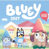 2027 Calendar Bluey Square Wall, Browntrout A07115