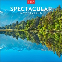 2027 Calendar Spectacular New Zealand Square Wall, Browntrout A07351