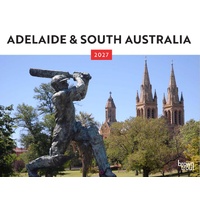 2027 Calendar Adelaide & South Australia Horizontal Wall, Browntrout A07405