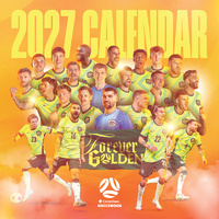 2027 Calendar Socceroos Square Wall, Browntrout A07559