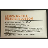 Wavertree & London Naturals Soap Bars - Lemon Myrtle Orange Blossom 200g
