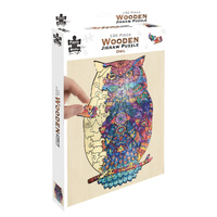 Puzzle Master Wooden Jigsaw Puzzle 130 Piece Owl