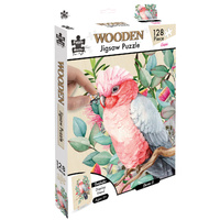 Puzzle Master Wooden Jigsaw Puzzle 128 Piece Galah