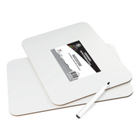 Scribbles Stationery Wooden Whiteboard A4 Dual-Sided