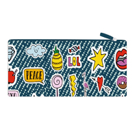 Got It Covered Pencil Case Long Patches, Great for School
