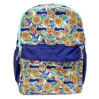 Got It Covered Backpack Lisa Pollock Dachshund Sunflower School Bag TBPLPDACHSHUND