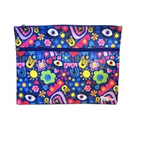 Got It Covered Pencil Case Large 2-Zip Kasey Rainbow My Things, Great for School