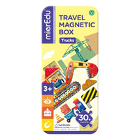 mierEdu Puzzle Travel Magnetic Box Trucks, ME0882