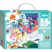 45 Piece Junior Jigsaw Puzzle: The Snow Princess