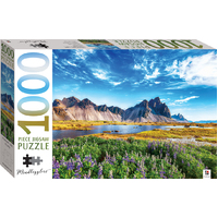 1000 Piece Jigsaw Puzzle: Stokksnes Cape, Iceland by Mindbogglers
