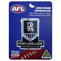 Fan Emblems Decal AFL Port Adelaide Logo Car Sticker JAS-FEA10378-021B