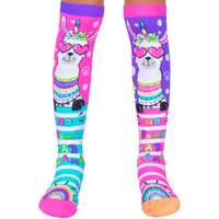 Madmia Socks Ages 6-99 - Llama MM070, Novelty Socks, One Size Fits Most