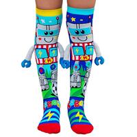 Madmia Socks Ages 6-99 - Robot MM129