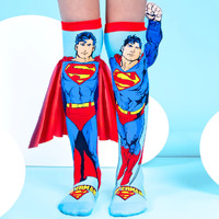 Madmia Socks Ages 6-99 - Superman MS001