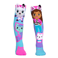 Madmia Socks Ages 6-99 One Size Fits GABBY'S DOLLHOUSE Novelty Socks
