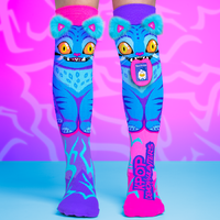 Madmia Socks Ages 3-5 Toddler - KPop Demon Hunters DERPY Novelty Socks