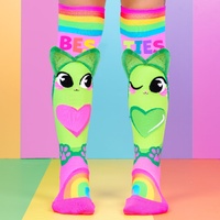 Madmia Socks Ages 6-99 One Size Fits Most - BEST FRIENDS Novelty Socks
