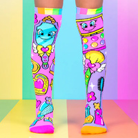 Madmia Socks Ages 6-99 One Size Fits Most - MAKEUP, Novelty Socks
