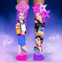 Madmia Socks Ages 3-5 Toddler - KPOP DEMON HUNTERS Novelty Socks