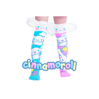 Madmia Socks Ages 3-5 Toddler - SANRIO CINNAMOROLL, Novelty Socks