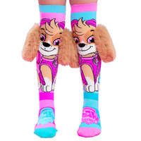 Madmia Socks Ages 6-99 One Size Fits Most - PAW PATROL SKYE, Novelty Socks