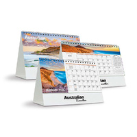 2026 Calendar Australian Traveller 205x140mm Desk Easel, easy2C 4212