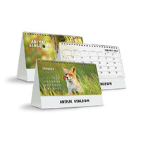2026 Calendar Animal Kingdom 205x140mm Desk Easel, easy2C 4257
