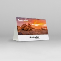 2027 Calendar easy2C Australian Traveller 205x140mm Desk Easel, 4212