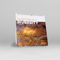 2027 Calendar easy2C Australia Land of Diversity 205x205mm Wiro Wall/Desk, 4299