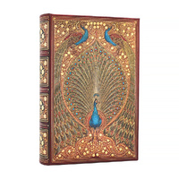 2026 Diary Paperblanks Mini Day-At-A-Time  Hardcover Hafiz's Peacocks
