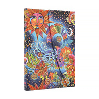 2026 Diary Paperblanks Mini Week-At-A-Time Horizontal Hardcover Celestial Magic