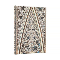 2026 Diary Paperblanks Midi Week-At-A-Time Horizontal Hardcover Vault of the Milan Cathedral