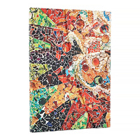 2026 Diary Paperblanks Midi Week-At-A-Time Verso Hardcover Gaudi's Sun
