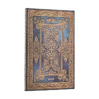 2026 Diary Paperblanks Maxi Week-At-A-Time Horizontal Hardcover Blue Luxe