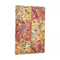 2026 Diary Paperblanks Maxi Week-At-A-Time Horizontal Hardcover Kara-ori Pink