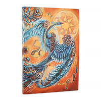 2026 Diary Paperblanks Midi Week-At-A-Time Horizontal Flexi Skybird