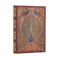 2027 Diary Paperblanks Hafiz's Peacocks Mini Day-At-A-Time Hardcover
